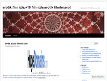 Tablet Screenshot of ertotikfilmizlet.wordpress.com