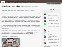Tablet Screenshot of anaximperator.wordpress.com