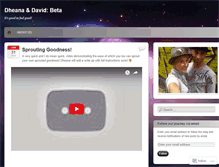 Tablet Screenshot of dheanadavid.wordpress.com