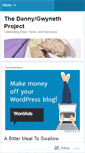 Mobile Screenshot of dannyandgwyneth.wordpress.com