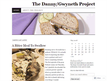 Tablet Screenshot of dannyandgwyneth.wordpress.com