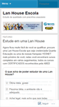 Mobile Screenshot of lanhouseescola.wordpress.com