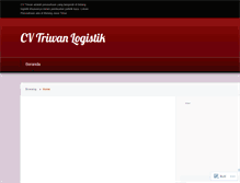 Tablet Screenshot of cvtriwan.wordpress.com