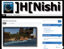 Tablet Screenshot of hnishi.wordpress.com