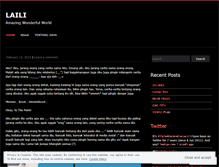 Tablet Screenshot of lailiri.wordpress.com