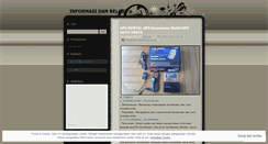 Desktop Screenshot of naililaktual.wordpress.com