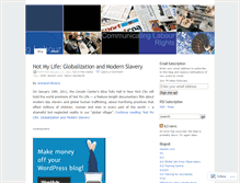Tablet Screenshot of communicatinglabourrights.wordpress.com