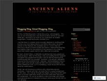 Tablet Screenshot of aliensancient.wordpress.com