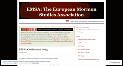 Desktop Screenshot of euromormonstudies.wordpress.com