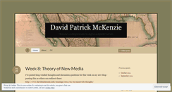 Desktop Screenshot of dpmckenzie.wordpress.com