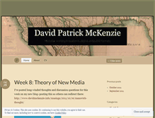 Tablet Screenshot of dpmckenzie.wordpress.com