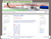 Tablet Screenshot of doctorcarlos.wordpress.com