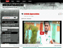 Tablet Screenshot of mbokayabakoko.wordpress.com