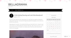 Desktop Screenshot of belladrama.wordpress.com