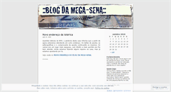 Desktop Screenshot of blogdamegasena.wordpress.com