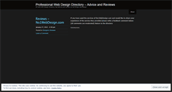 Desktop Screenshot of professionalwebdesigndirectory.wordpress.com