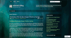 Desktop Screenshot of adiecha.wordpress.com