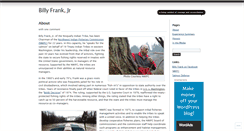 Desktop Screenshot of billyfrankjr.wordpress.com