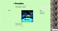 Desktop Screenshot of adrumber.wordpress.com