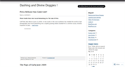 Desktop Screenshot of dddoggies.wordpress.com