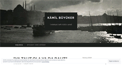 Desktop Screenshot of kamilbuyuker.wordpress.com