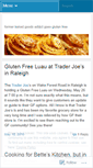 Mobile Screenshot of glutenfreebuns.wordpress.com