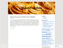 Tablet Screenshot of glutenfreebuns.wordpress.com