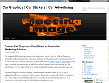 Tablet Screenshot of cargraphicsandcarstickers.wordpress.com