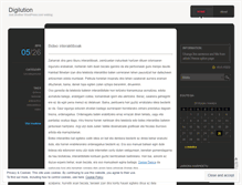 Tablet Screenshot of digilution.wordpress.com