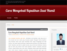 Tablet Screenshot of caramengobatikeputihansaathamil.wordpress.com