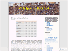 Tablet Screenshot of docksur.wordpress.com