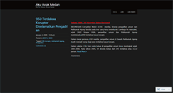 Desktop Screenshot of andynasution.wordpress.com