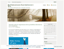 Tablet Screenshot of portafolioselectronicos.wordpress.com