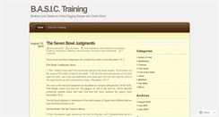 Desktop Screenshot of basictraining18.wordpress.com