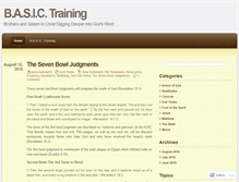 Tablet Screenshot of basictraining18.wordpress.com