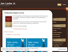 Tablet Screenshot of jonlockejr.wordpress.com