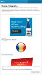 Mobile Screenshot of energyholograms.wordpress.com