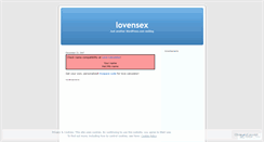 Desktop Screenshot of lovemeter.wordpress.com