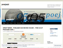 Tablet Screenshot of poejazzi.wordpress.com