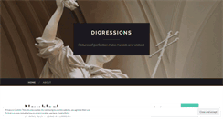 Desktop Screenshot of digresjoner.wordpress.com