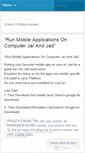 Mobile Screenshot of hackipedia.wordpress.com