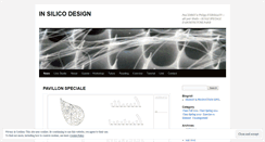 Desktop Screenshot of insilicodesign.wordpress.com