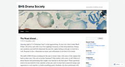 Desktop Screenshot of bhsdramasociety.wordpress.com