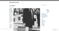 Desktop Screenshot of nomadicstudio.wordpress.com