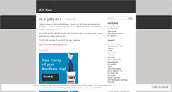 Desktop Screenshot of mishmashblog.wordpress.com