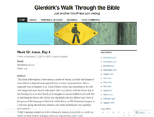 Tablet Screenshot of glenkirkwalk.wordpress.com