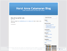 Tablet Screenshot of horstannacatamarans.wordpress.com