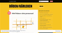 Desktop Screenshot of dodenkarleken.wordpress.com