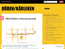 Tablet Screenshot of dodenkarleken.wordpress.com