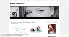 Desktop Screenshot of fleursbeautytips.wordpress.com